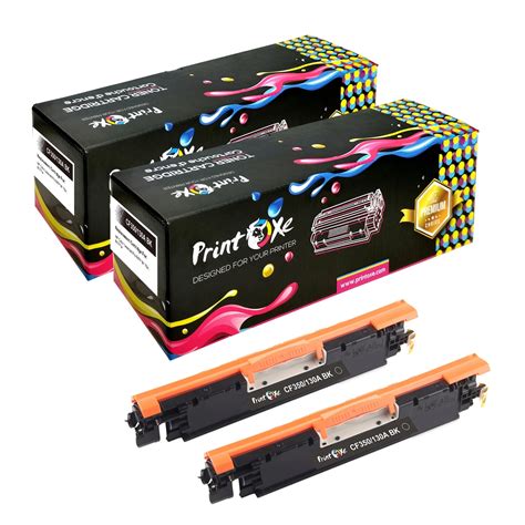 Cf350a Compatible 2 Black Cartridges 130a For Hp Color Laserjet Pro Mfp