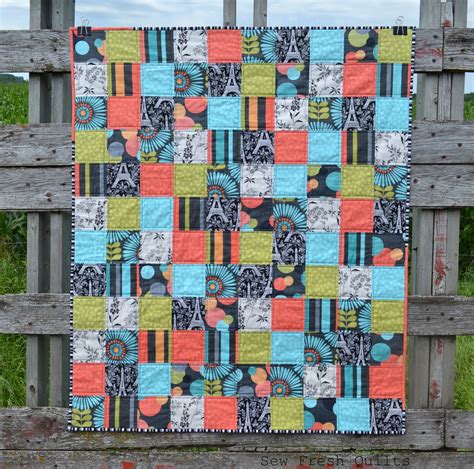 sew fresh quilts easy patchwork quilt tutorial giveaway