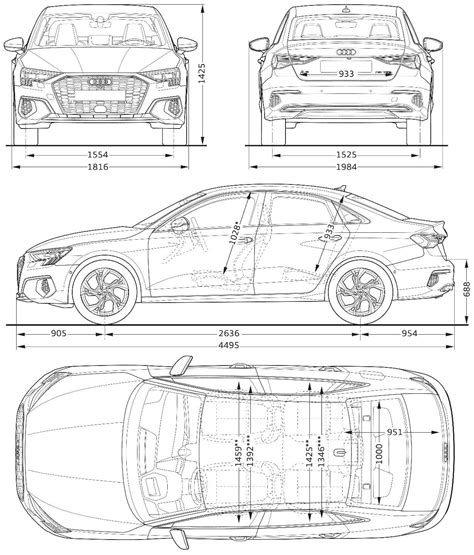 pin  car blueprint