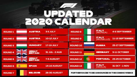 calendar expands  include   races