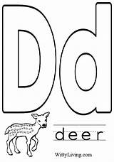 Letter Coloring Pages Alphabet Kids Toddlers Preschool Letters Crafts Clipart Deer Print Sheets Pre Activities Color Make Colouring Printable Fall sketch template