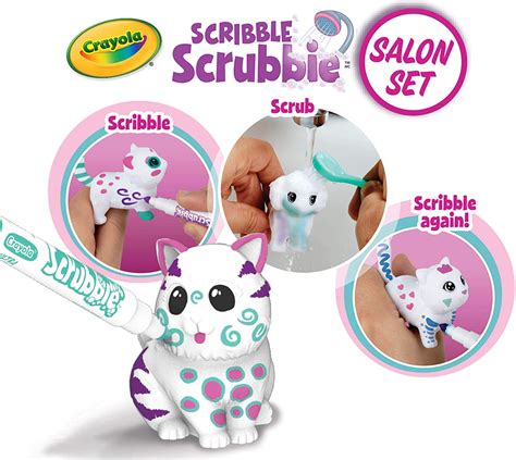 amazon lowest price crayola scribble scrubbie pets beauty salon