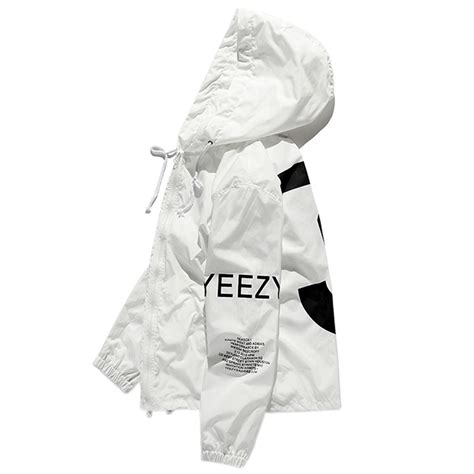 popular limited edition yzy streetwear windbreaker thin pablo jacket ebay