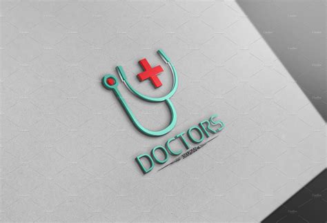 doctor logo version branding logo templates creative market