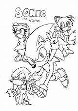 Sonic Coloring Pages Team Hedgehog Printable Parentune Worksheets Books Kids sketch template
