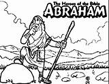 Abraham Coloring Bible Pages Heroes Sunday School Colouring Drawing Kids Books Figures Biblia Sheets Printable Faith Crafts Lessons Getcolorings Stories sketch template