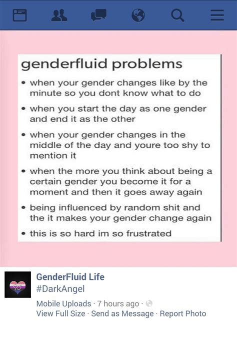 Genderfluid Problems Tumblrinaction