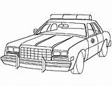 Amerikaanse Politie Politieauto Politiewagen Kleuren Kleurplaten Echte Caprice sketch template