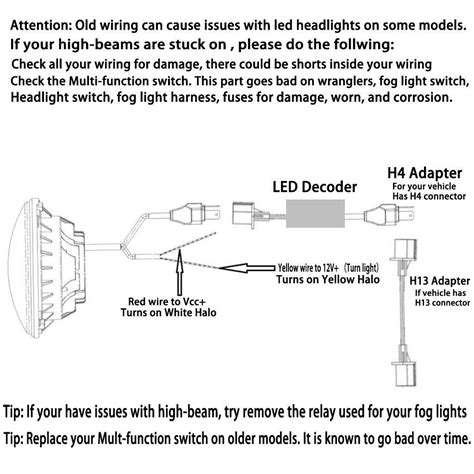 united pacific headlights wiring diagram