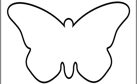 big butterfly printable