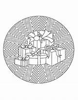 Kleurplaten Cadeau Kleurplaat Hugolescargot Mandalas Pacchi Senioren Stampare Natalizi Imprimer Kerstmis Noël Visiter Pineglen Downloaden Uitprinten Depuis sketch template