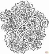 Paisley Coloring Pages Printable Supercoloring Mandala Adult Designs Pattern Print Books Source Visit Site Details Choose Board Categories Sheets sketch template