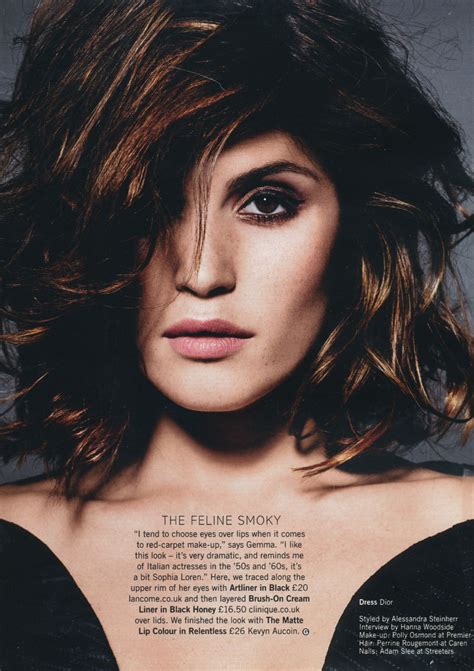 gemma arterton glamour magazine uk december 2014 issue