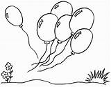 Coloring Balloons Balloon Pages Printable Clipart Kids Library Clip Air Hot sketch template