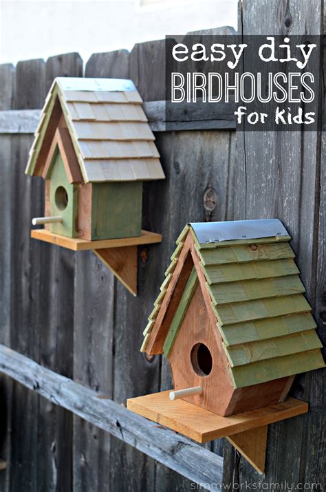 diy birdhouses  kids home family style  art ideas
