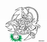 Sonic Shadow Coloring Super Silver Pages Friends Lineart Hedgehog Drawing Color Innovative Getdrawings Deviantart Popular Kids Getcolorings sketch template