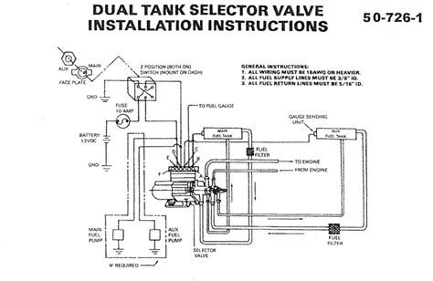 wiring diagram  dual fuel tanks