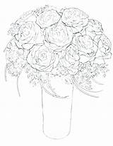 Coloring Hydrangea Pages Flower Detailed Printable Getcolorings Color Getdrawings Realistic sketch template