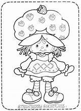 Strawberry Shortcake Coloring Pages Vintage Printable Sheets Cartoon Color Duck Sarah Print Books Colouring Classic Book Adult Girls Kids Bunny sketch template