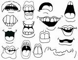Cartoon Mouths Draw Mouth Drawing Drawings Faces Character Choose Board Characters Sketches Illustration Animation sketch template