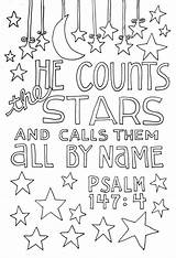 Psalm Doodle sketch template