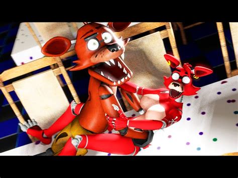 [sfm fnaf] wild foxy parties hard gone wrong five nights at freddy s 123vid