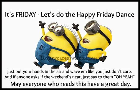 daveswordsofwisdomcom   happy friday dance