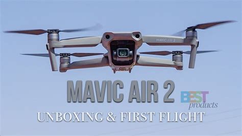 mavic air  fly  combo unboxing  flight youtube
