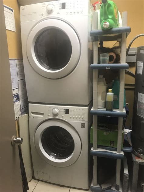 Lg Stackable Washer And Dryer Dryer Works Great Washer Has