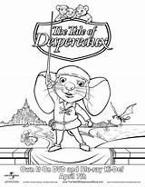 Coloring Despereaux Tale Pages Amazon Clipart Matthew Characters Book Printable Universal Blu Studios Tales Ray Color Choose Board Dvd Getdrawings sketch template