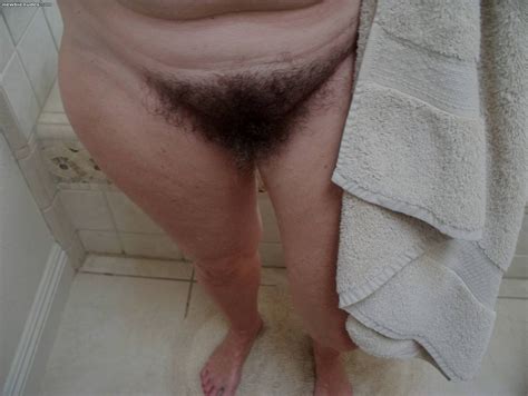 mature amateur with a super hairy bush mature porn photo