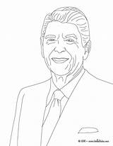 Reagan Ronald Coloring Pages President Bush Drawing Color George Print Presidents Famous Sheets People Name Drawings Getcolorings Wealth Colouring Paintingvalley sketch template