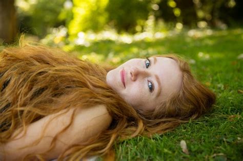 the capturing beauty of red hair in stunning pictures