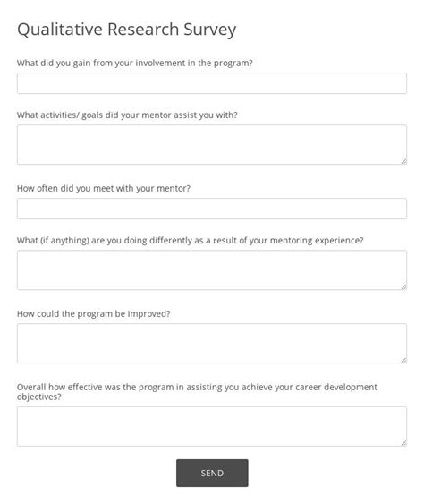 survey forms questionnaires  templates  form builder