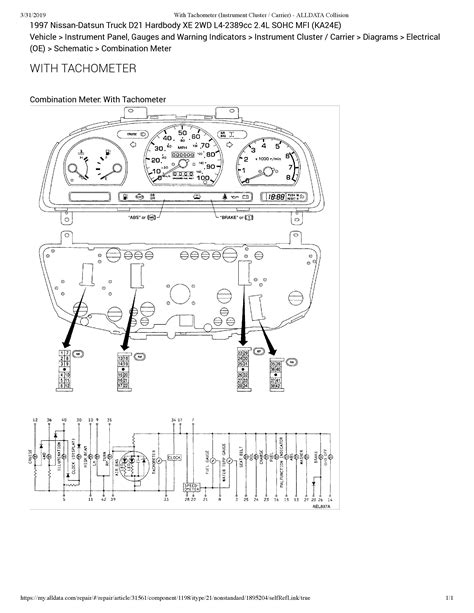 nissan pickup wiring diagram nissan pick  electrical wiring diagram