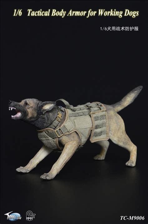 working dog series tactical body armor  dogs olive drab toys