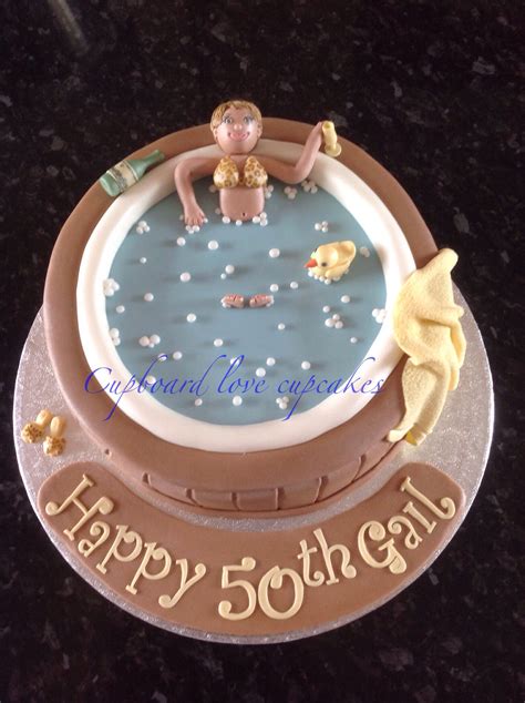 Lady In A Hot Tub Cake Cakes Cake Adult Birthday
