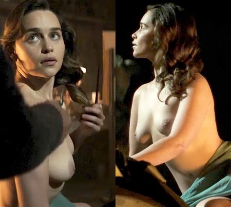 Emilia Clarke Nude Scene From Voice From The Stone Brightened And