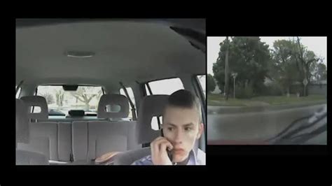 caught on tape teen drivers moments before a crash nightline abc news youtube