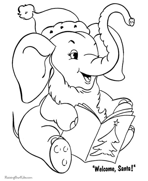 printable christmas coloring pictures