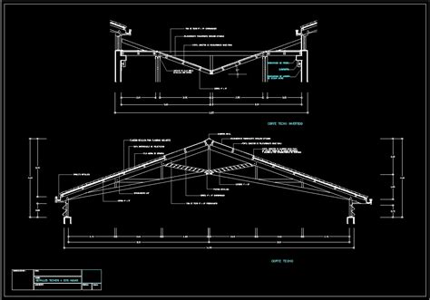 gable roof details dwg detail for autocad designs cad
