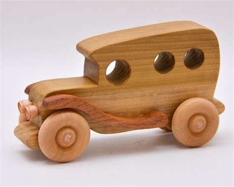 gangster  handmade wooden toy vehicle car  springer wood works
