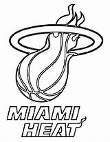 Coloring Nba Pages Logo Basketball Jordan Bulls Miami Chicago Logos Printable Lakers James Lebron Team Drawing Sheets Heat Cool Boys sketch template