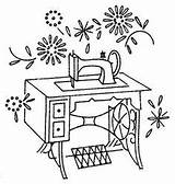 Sewing Coloring Machine Getcolorings Color Pages Printable sketch template