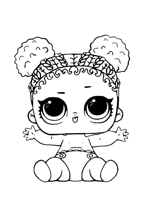 lol babies coloring pages