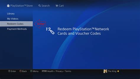 redeem codes  ps hold  reset