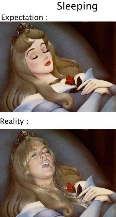 expectation vs reality sleeping beauty and trains on pinterest
