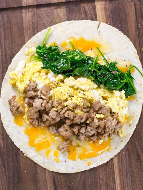 quick  easy breakfast burrito easy wrap recipes