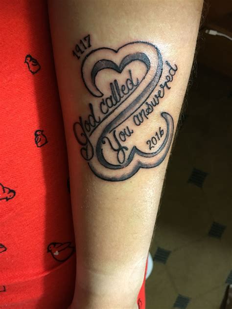 in loving memory tattoos for grandma
