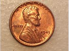 US 1943 Copper Plated Lincoln Wheat Steel Cent, UNC, Penny, Coin